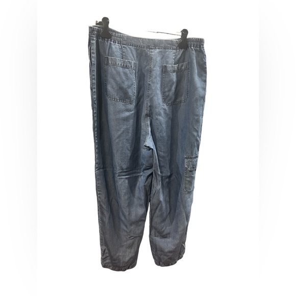 Linden Hill Draw String Blue Chambray Pants Size‎ XL - Picture 2 of 4